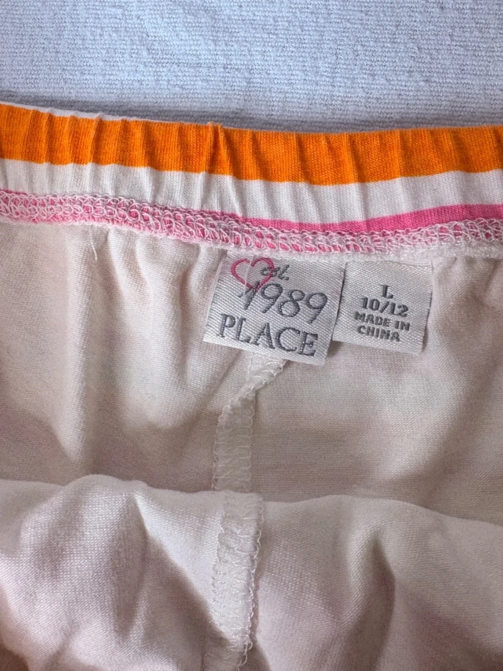 VTG Y2k Children's Place 1989 Tag Striped Skort/Skirt Girls  10/12